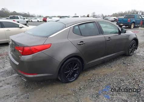 2011 Kia Optima Lx из США, поврежденный, VIN KNAGM4A77B5157632